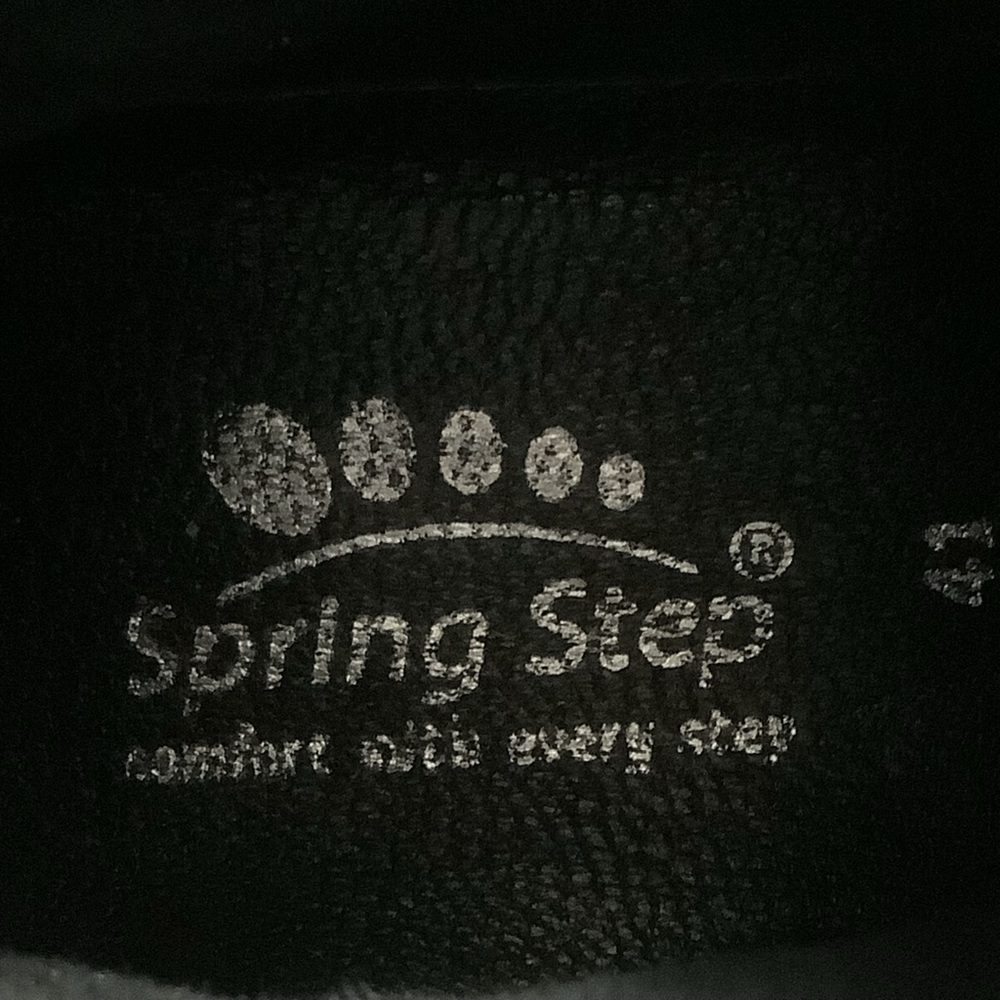 Spring Step Black Leather Booties - Picture 8 of 9